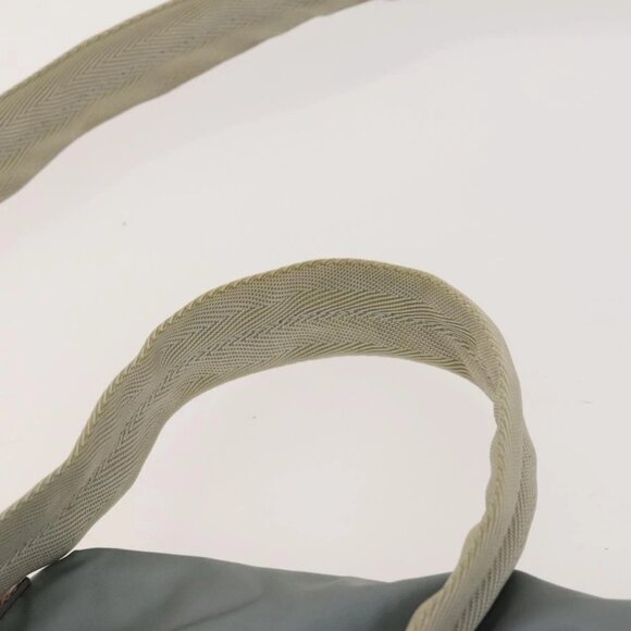 PRADA Backpack Nylon Light Blue Silver Auth - Picture 8 of 16